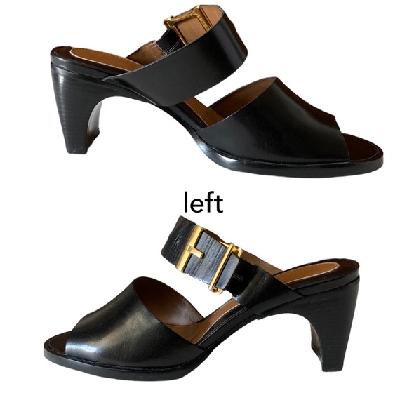 Enzo Angiolini Black Sandals - Picture 5 of 12